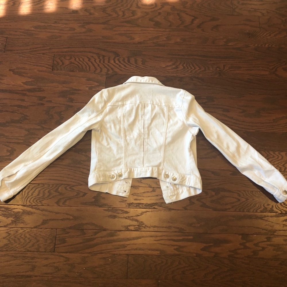 H&M White Denim Jacket